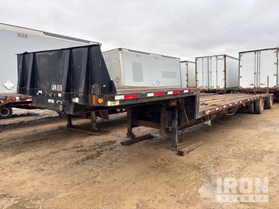 2005 Fontaine 48 ft T/A Spread Axle Single Drop Step Deck Trailer