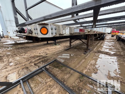 1998 Utility 48 ft T/A Spread Axle Flatbed Trailer