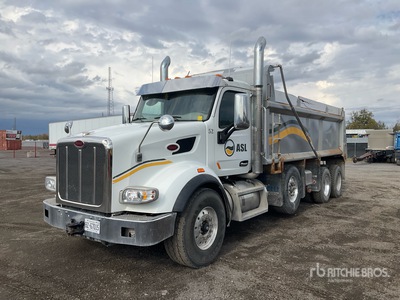 2022 Peterbilt 567 8x4 Tri/A Dump Truck