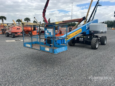 2018 Genie S60 4WD Diesel Telescopic Boom Lift