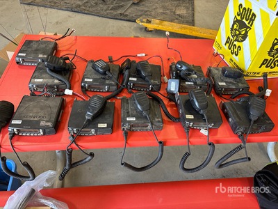 Quantity of (11) Radio Accessories & Radios