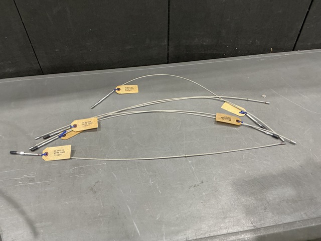 (5) Boeing 69-9413-25 Single Leg Wire Rope Assemblies