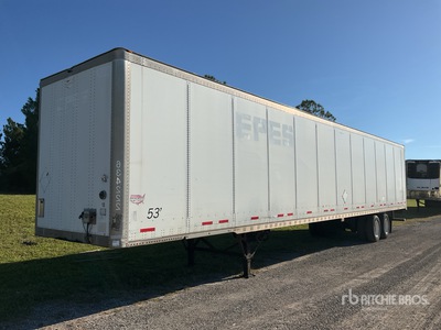2014 Wabash DVCVHPC 53 ft x 102 in T/A Van Trailer