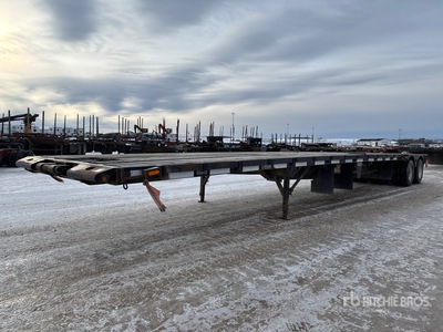 2008 Peerless 55 ton 40 ft 16-Wheel Flatbed Olieveld aanhangwagen