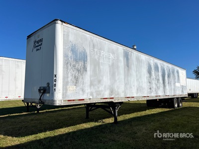 2008 Wabash 53 ft x 102 in T/A Van Trailer