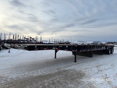 2007 Aspen 65 ton 53 ft 16-Wheel Flatbed Olieveld aanhangwagen