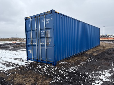 2025 40 ft High Cube Storage Container