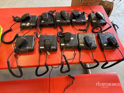 Quantity of (10) Radio Accessories & Radios