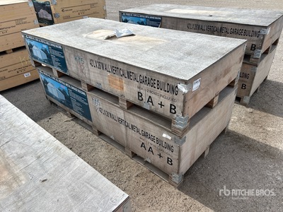 2025 AGR-MS2642 26 ft x 42 ft Metal Garage Budynek magazynowy (Unused)