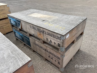 2025 AGR-MS2642 26 ft x 42 ft Metal Garage Budynek magazynowy (Unused)