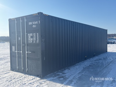 2025 40 ft High Cube Contenedor de almacenamiento