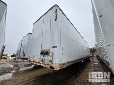 1995 Trailmobile 48 ft x 102 in T/A Semi-remorque fourgon