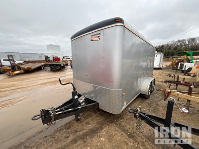 2014 American Hauler 7X14 14 ft T/A Enclosed Trailer