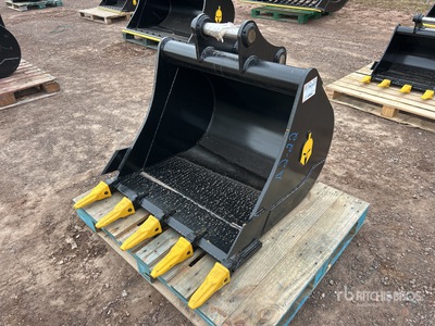 Trojan 80CL 36 in Q/C Digging Excavator Bucket - Fits Cat 307/308, Komatsu PC78/88 Deere/Hitachi 75/85, Case, New Holland, Kobelco SK80, Bobcat E80 (Unused)