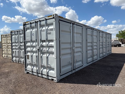 2026 40 ft High Cube Multi-Door Conteneur de stockage