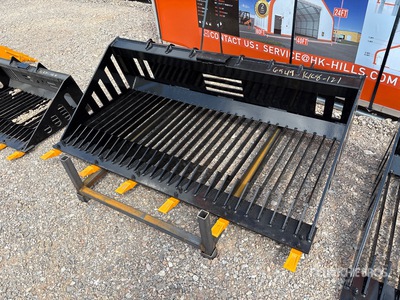 2026 GIYI GY-RB66 66 in Rock Skid Steer Bucket (Unused)