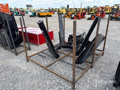 2026 GIYI GY-TD27 27 in Skid Steer Tree Digger Accessorio per mini pala (Unused)