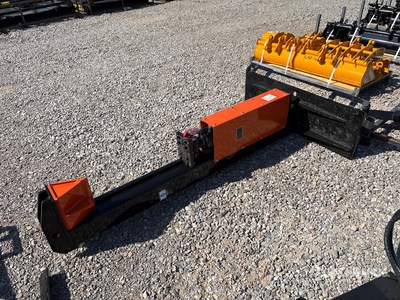 2026 GIYI GY-HLS82 14 in Skid Steer Log Splitter (Unused)