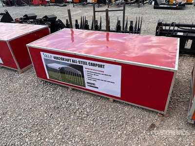 2026 SKLP SK-SC40 48FTx 30FTx 17FT Large Scale Storage Shed Tents and Tent Components (Unused)