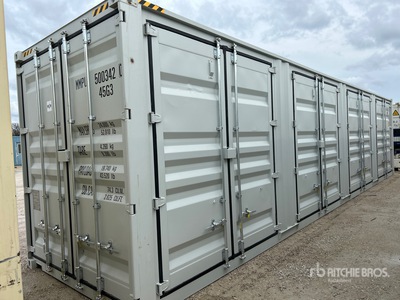 2026 40 ft High Cube Multi-Door Storage Container