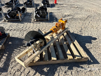 GIYI 15 in Mini Skid Steer Auger (Unused)
