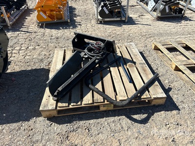 2025 GIYI GY-MHF39 39 in Mini Skid Steer Horizontal Clamp Fork Accessorio per mini pala (Unused)