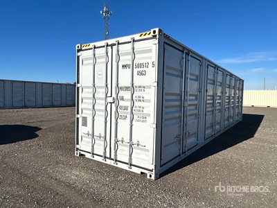 2026 40 ft High Cube Multi-Door Storage Container