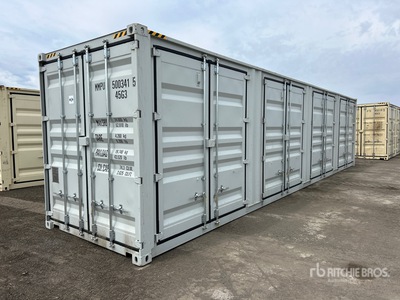 2026 40 ft High Cube Multi-Door Contenedor de almacenamiento