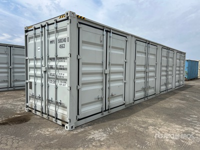 2026 40 ft High Cube Multi-Door Contenedor de almacenamiento