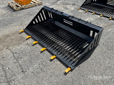 2026 GIYI GY-RB66 66 in Skeleton Pala para Minicargadora (Unused)