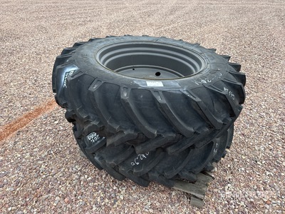 Quantity of (2) Mitas 16,9 -34 F Roues Räder