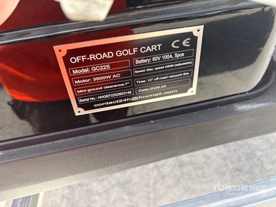 2026 SDLOOL SL-GC22S Off-Road Golf Cart Carro de golf (Unused)