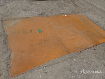 2026 SKLP 5ft* 10ft(0.4 in Thick) Steel Plate Divers - Magasin, entrepôt, consommateur (Unused)