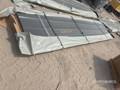 Quantity of (50) 2026 SKLP SKH50 12ft Sheets Galvalume Steel Siding Roofing Structural Steel (Unused)