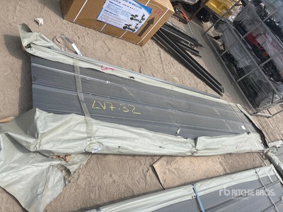 Quantity of (50) 2026 SKLP SKH50 12ft Sheets Galvalume Steel Siding Roofing Structural Steel (Unused)