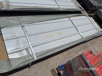 Quantity of (50) 2026 SKLP SK-XH50 10ft Sheets Galvalume Steel Siding Roofing Structural Steel (Unused)