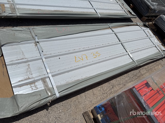 Quantity of (50) 2026 SKLP SK-XH50 10ft Sheets Galvalume Steel Siding Roofing Structural Steel (Unused)