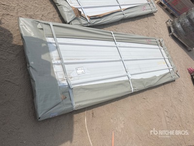 Quantity of (50) 2026 SKLP SK-XH50 10ft Galvalume Steel Siding Roofing Structural Steel (Unused)