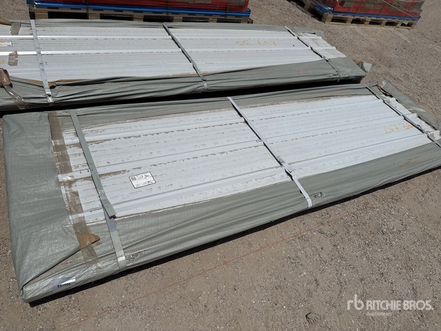 Quantity of (50) 2026 SKLP SK-XH50 10ft Sheets Galvalume Steel Siding Roofing Structural Steel (Unused)