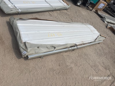 Quantity of (50) 2026 SKLP SK-XH50 10ft Galvalume Steel Siding Roofing Structural Steel (Unused)