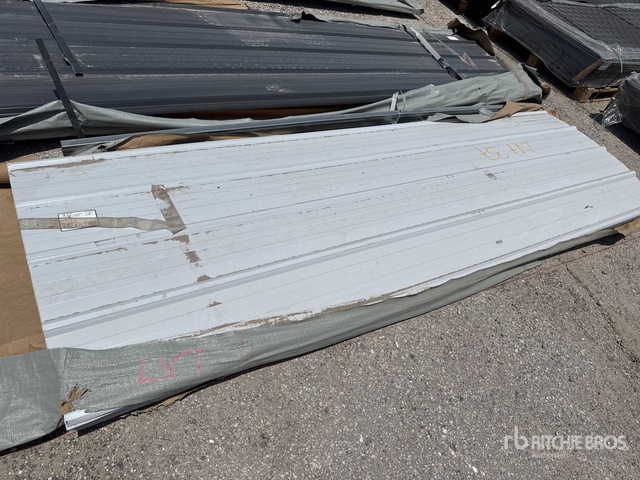 Quantity of (50) 2026 SKLP SK-XH50 10ft Sheets Galvalume Steel Siding Roofing Structural Steel (Unused)