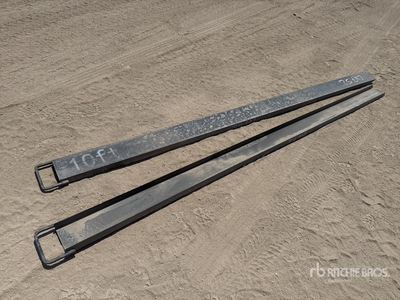 2026 Miva 10 in 10ft Fork Extensions (Unused)