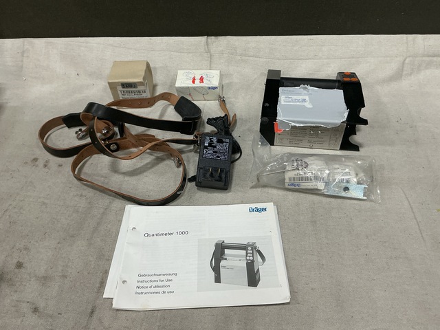 Drager Quantimeter 1000 Portable Battery-Powered Gas Detection Pump