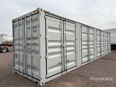 2026 40 ft High Cube Multi-Door Conteneur de stockage