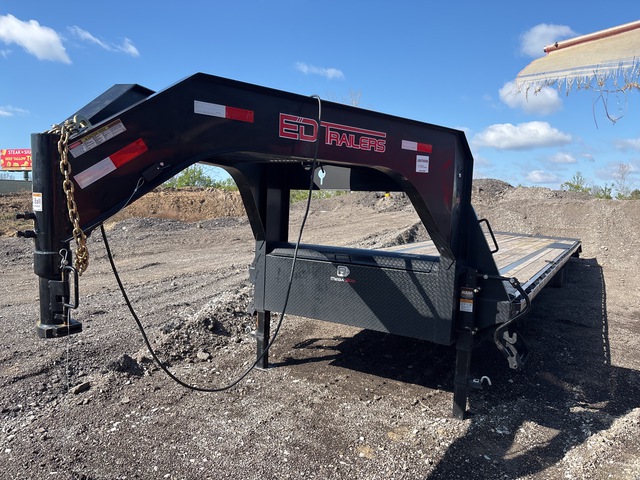 2026 ED Trailers FD1024027MR-GNS 40 ft T/A Gooseneck Equipment Trailer