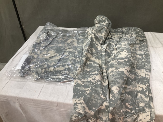 (82) Wet Weather Ponchos, (83) Pairs of Trousers & (1) Wet Weather Parka