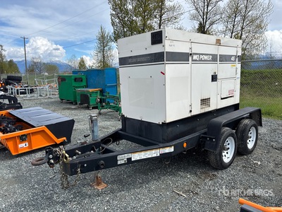 2018 Multiquip DCA45SSIU4F 36 kW Mobile Generator Set