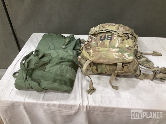 (50) Clothing Bags, (6) Rifleman Sets, (8) Bags & Assorted Items