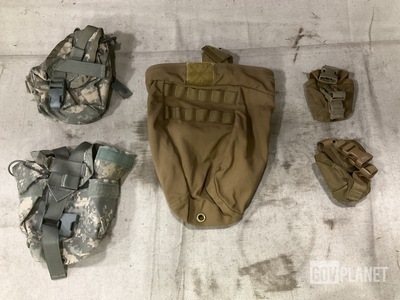 (63) Dump Pouches, (100) Grenade Pouches & Assorted Items