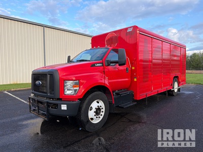 2021 Ford F650 Super Duty 4x2 10 Bay Beverage Truck
